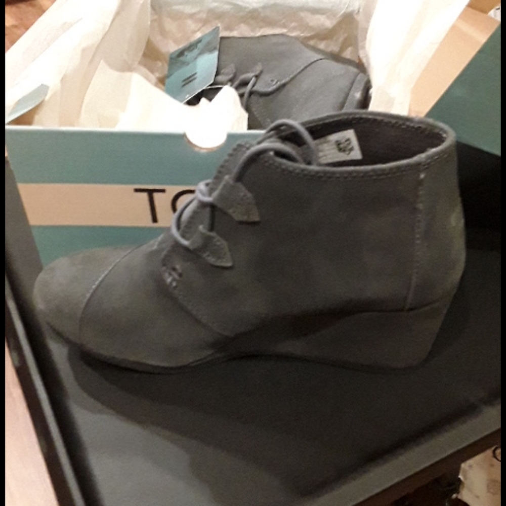 Toms Kala suede bootie.